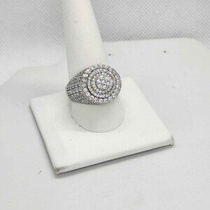 BRAND NEW  Sterling Silver 925 Round Design  Ring